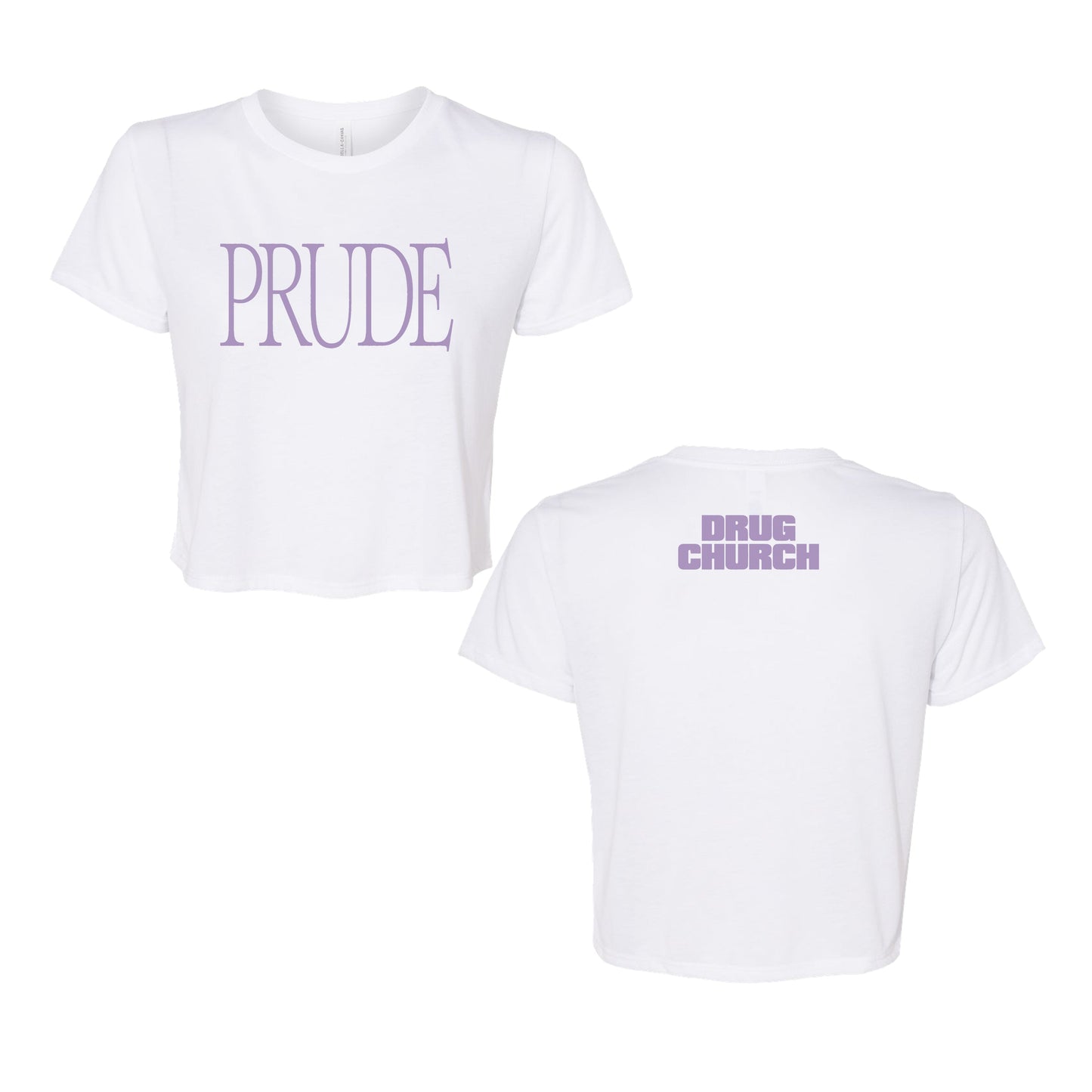 PRUDE White - Crop Top