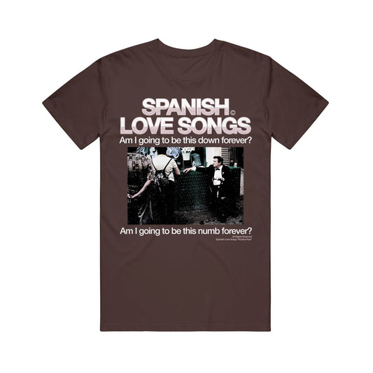 Brave Faces Etc Dark Chocolate - Tee