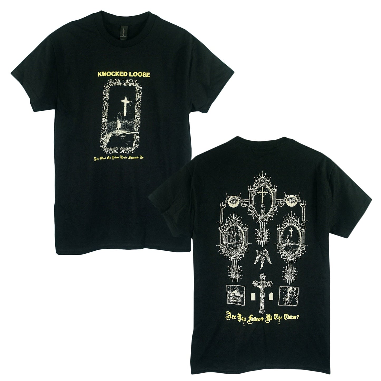 You Won't Go Before You're Supposed To Black - Tee